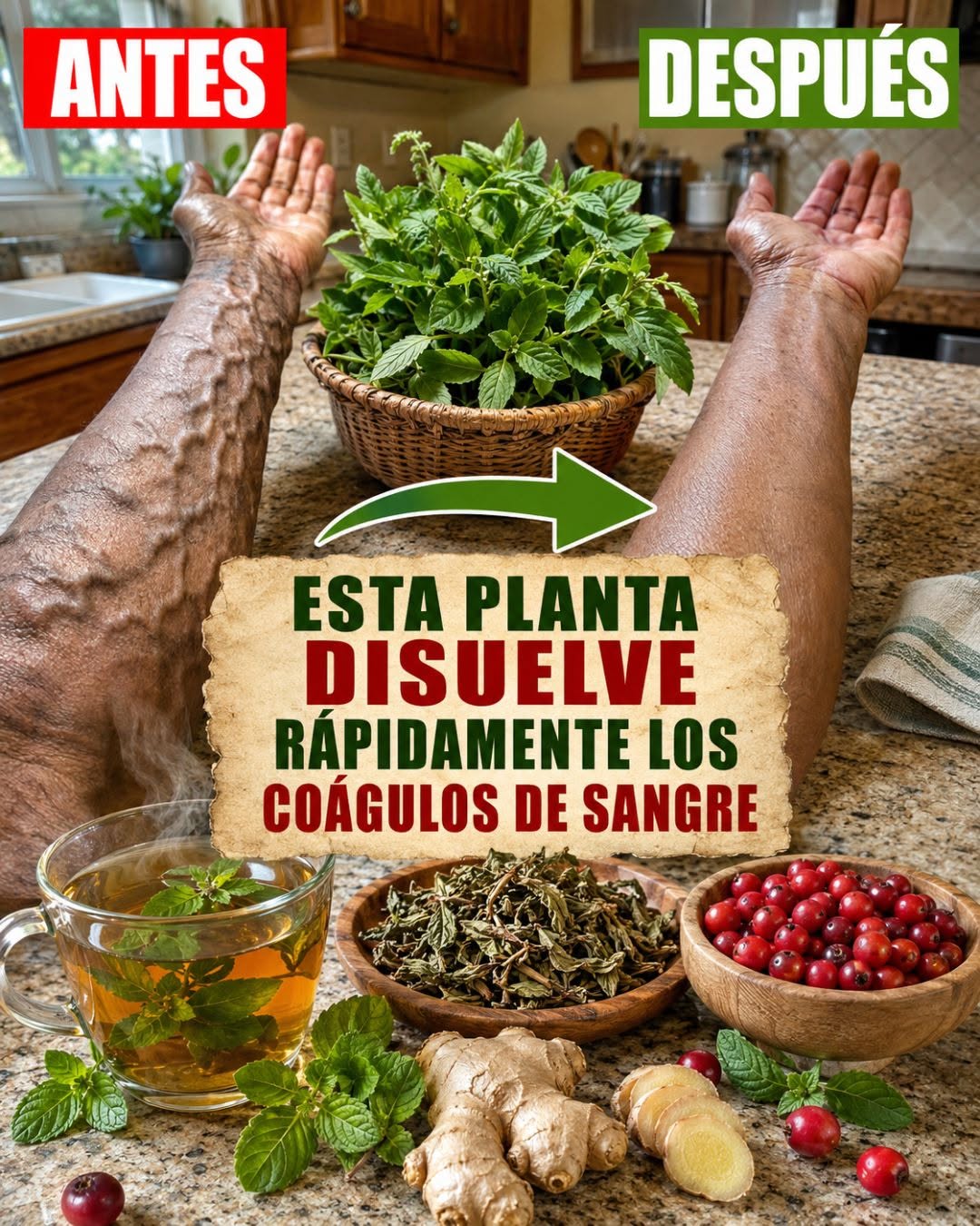 Plantas medicinales para mejorar la circulación