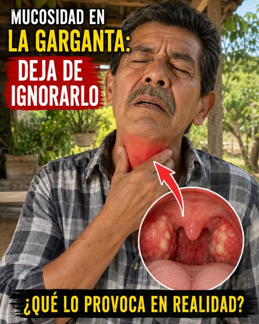 Mucosidad en la Garganta