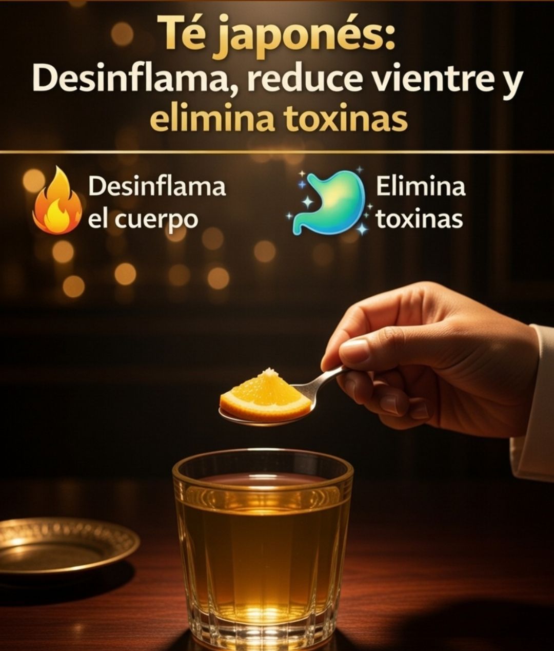 Té Japonés de Jengibre y Limón
