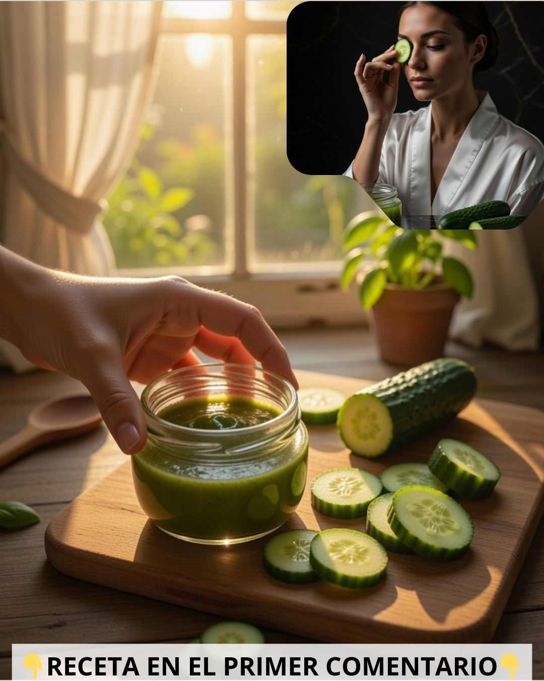 Jugo de Pepino para el cuidado de la piel
