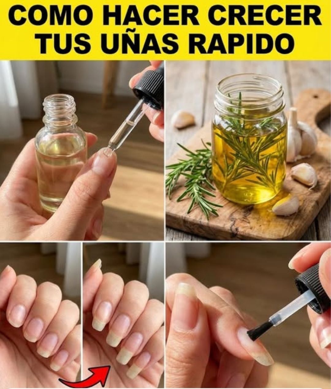 Cómo hacer crecer tus uñas rápido