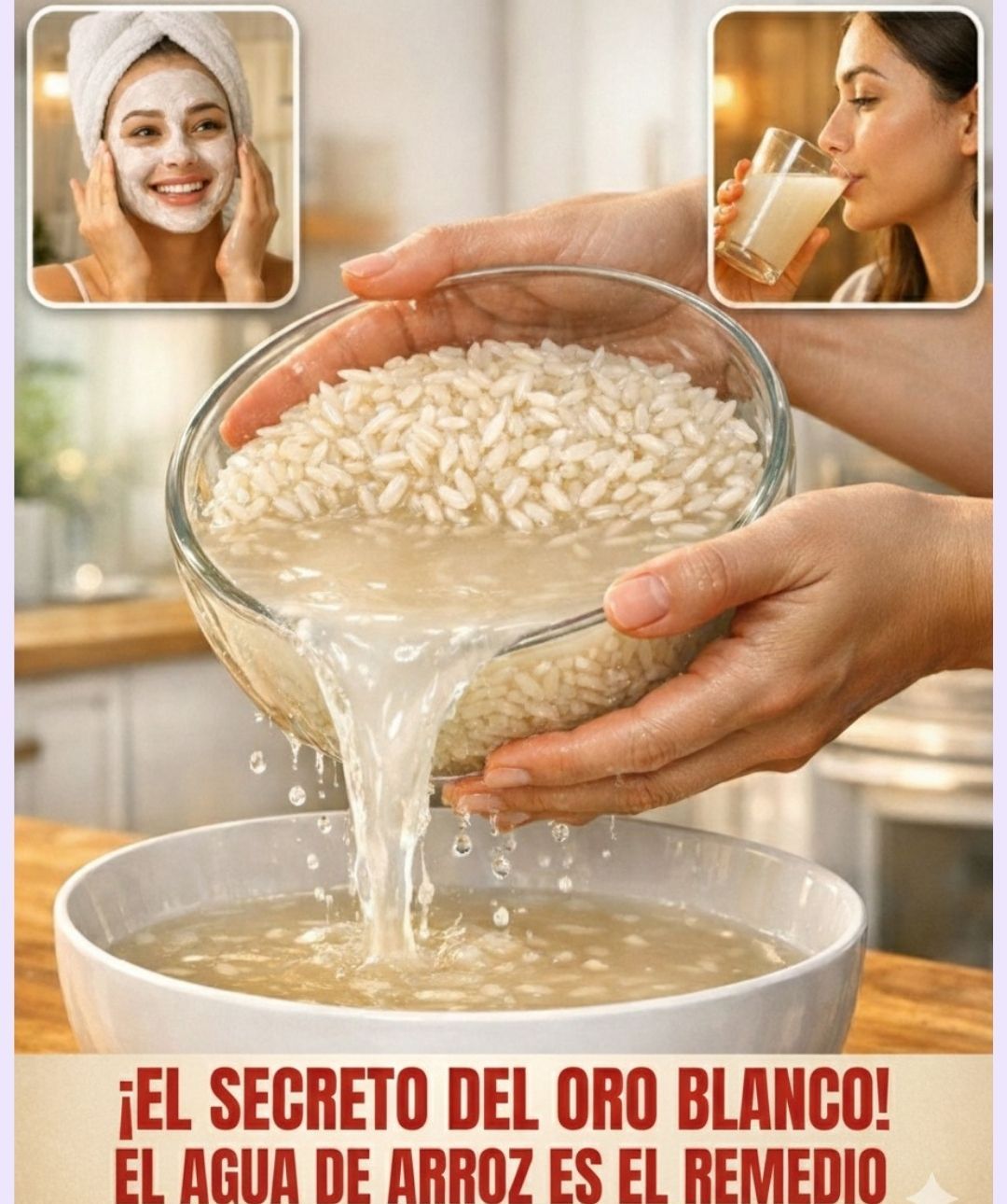 Uso de Agua de Arroz