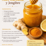 Remedio natural para revitalizar la energía masculina con jengibre, cúrcuma y miel de abeja: receta, beneficios, preparación y recomendaciones