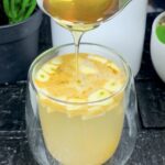 Bebida natural de ajo, jengibre y naranja para apoyar la energía y el bienestar masculino