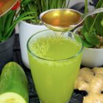 Bebida natural de pepino, ajo, jengibre y miel: una receta refrescante para apoyar el bienestar masculino