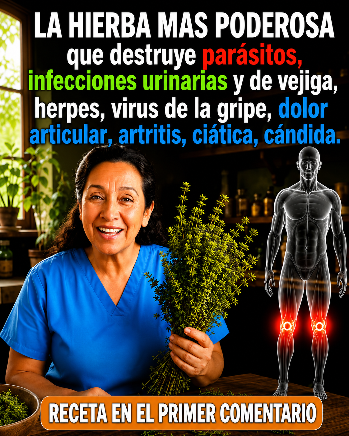 Tomillo planta aromática