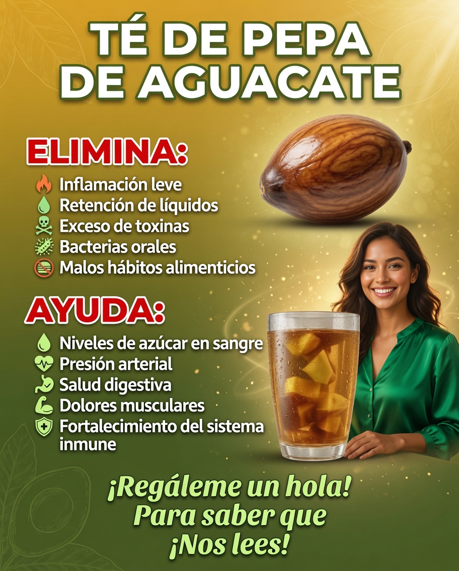 Té de Pepa de Aguacate