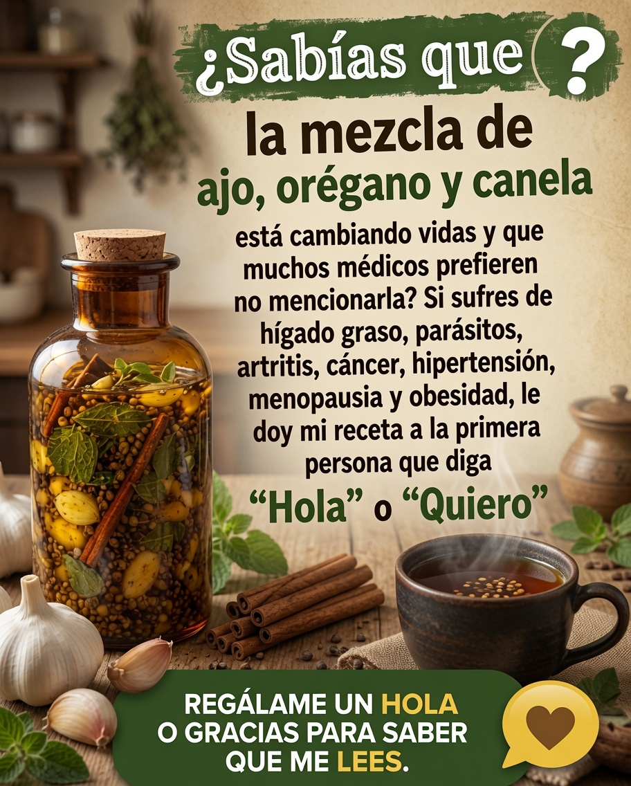Mezcla de Ajo, Orégano y Canela