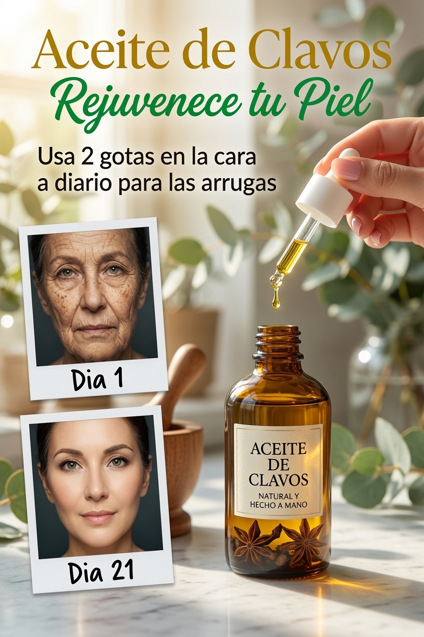 Aceite de Clavos Natural y Hecho a Mano