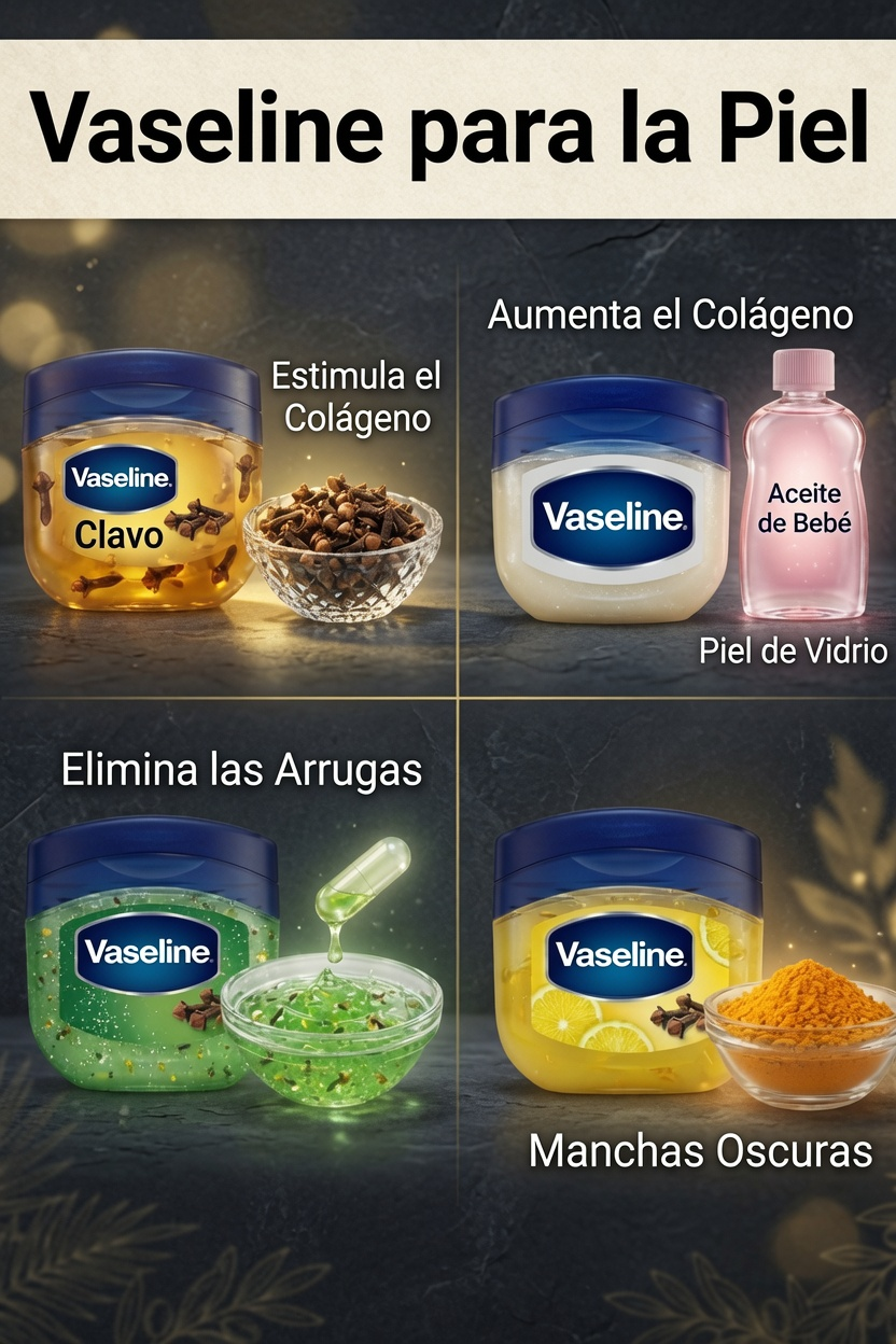 Recetas de cuidado de la piel con vaselina