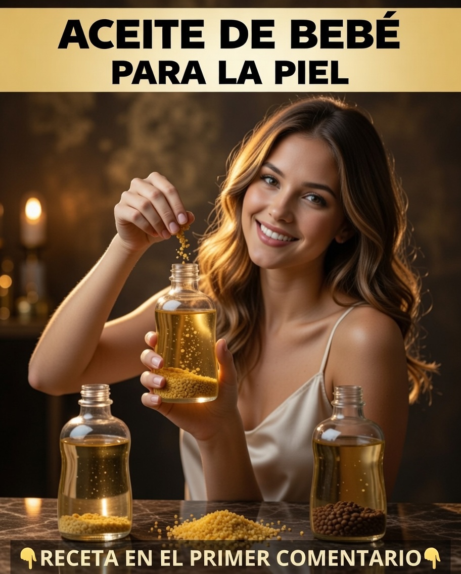 Aceite de bebé para la piel