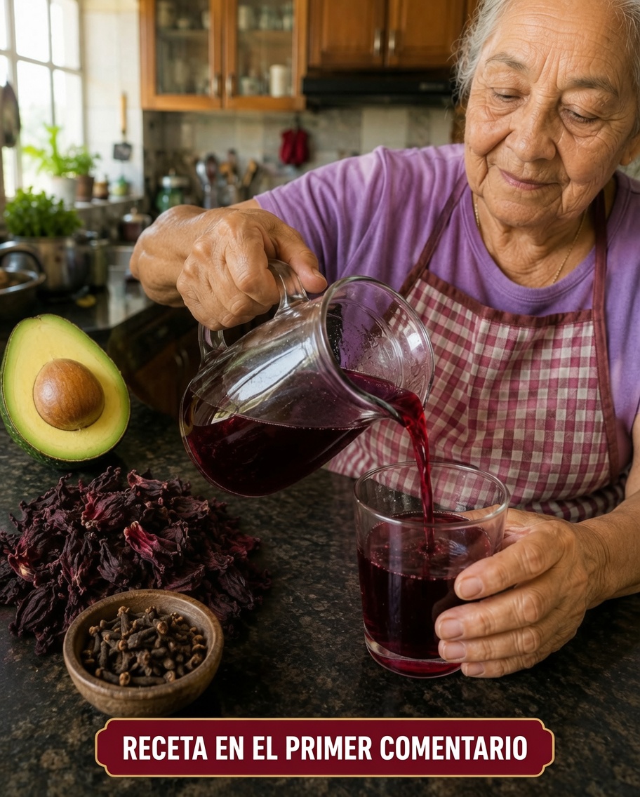 Preparación de Tónico de Jamaica, Clavos y Semilla de Aguacate