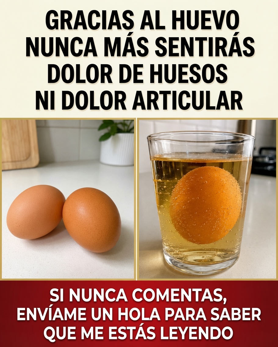 Huevo, remedio natural para el dolor articular
