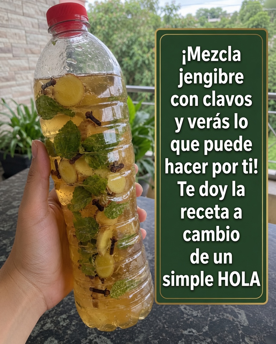 Infusión de jengibre y clavos de olor
