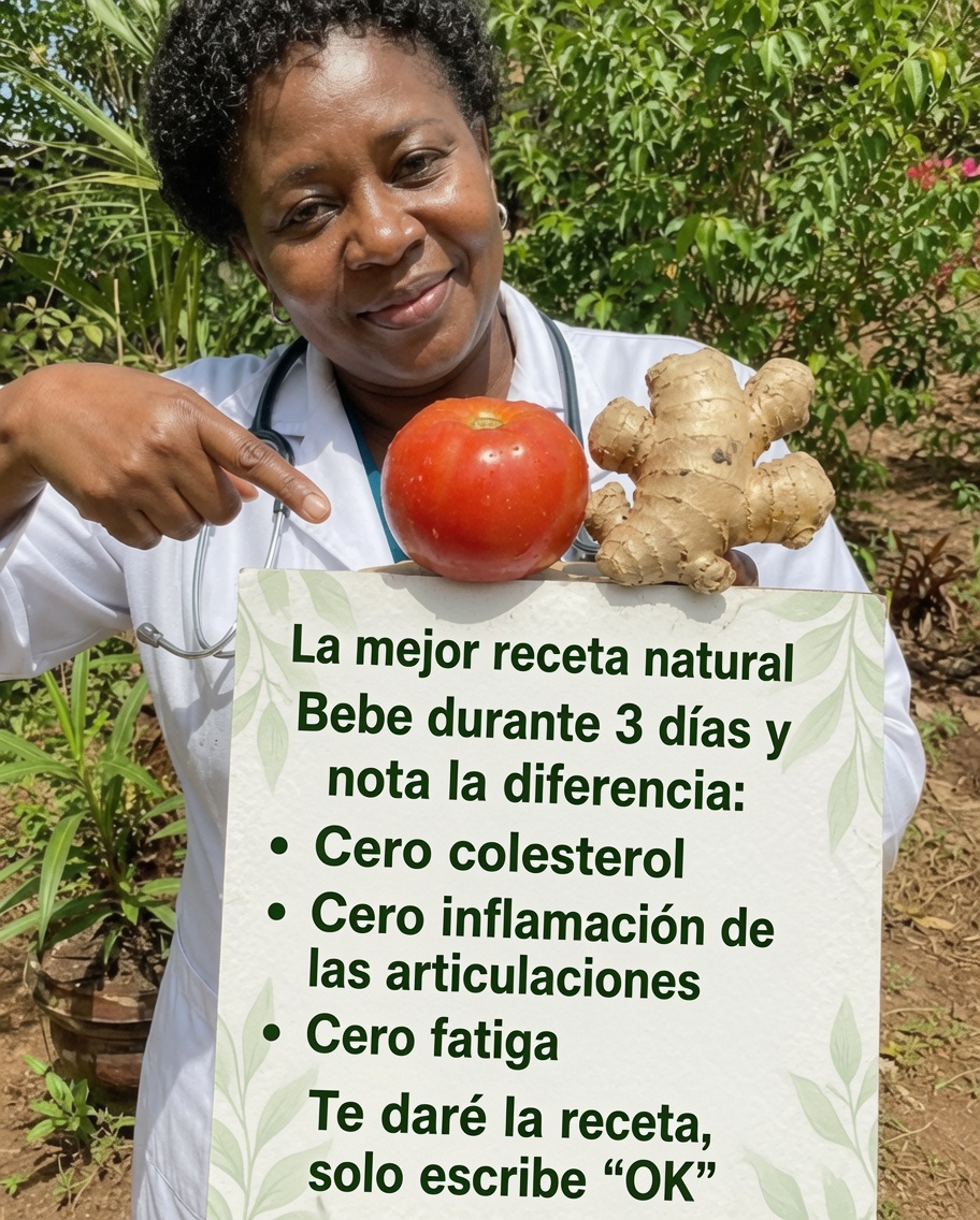 Tomate y Jengibre para reducir el colesterol
