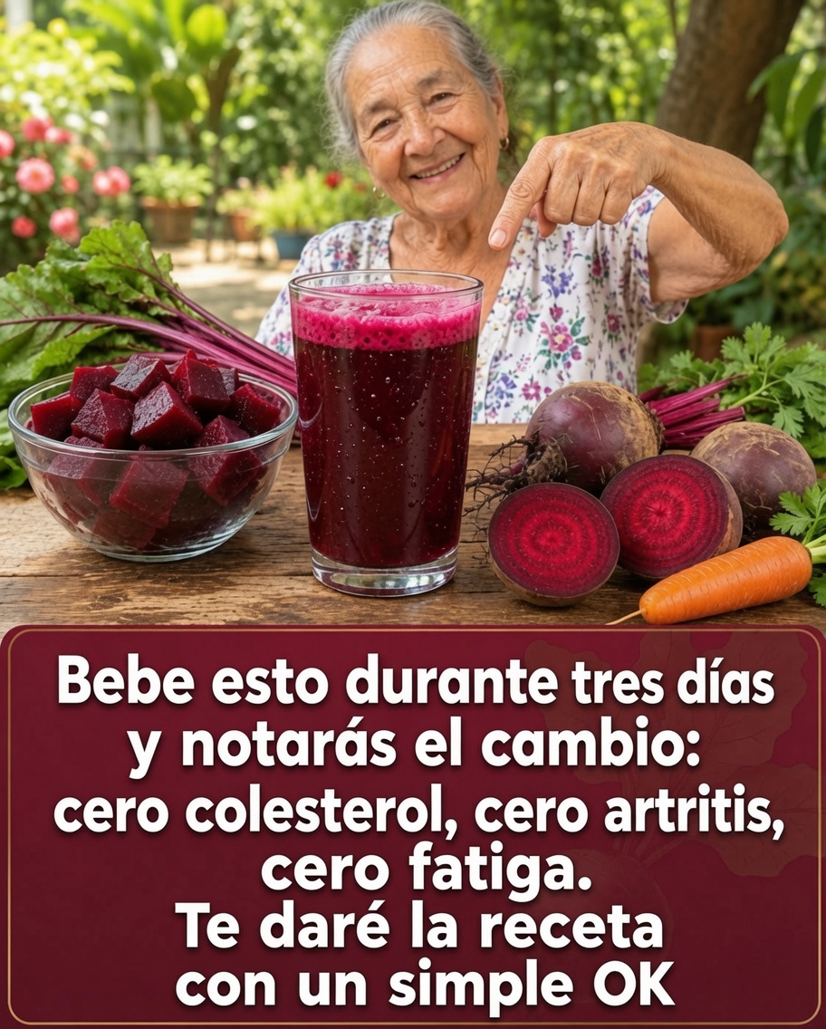 Jugo de Remolacha, Jengibre y Limón