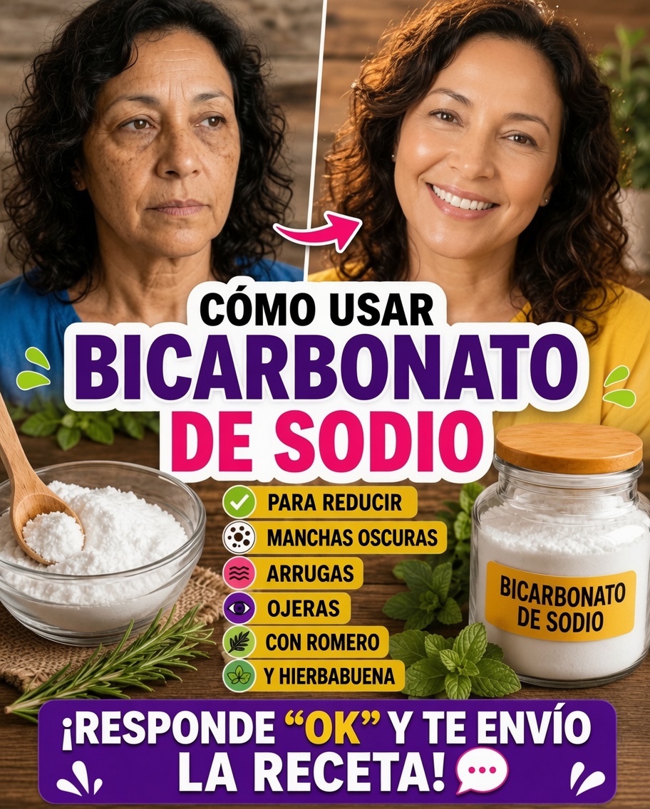 Beneficios del Bicarbonato de Sodio en la cara