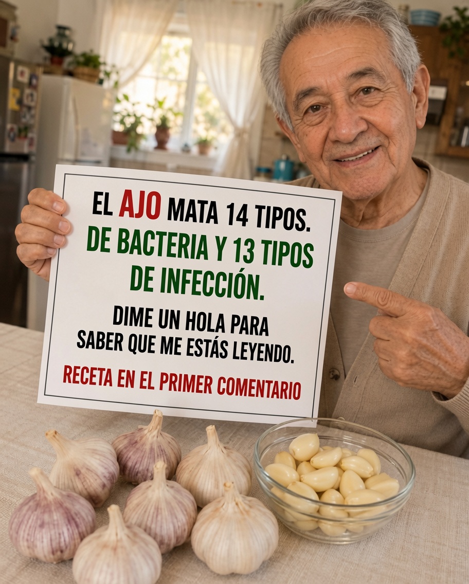 Ajo antibiótico natural