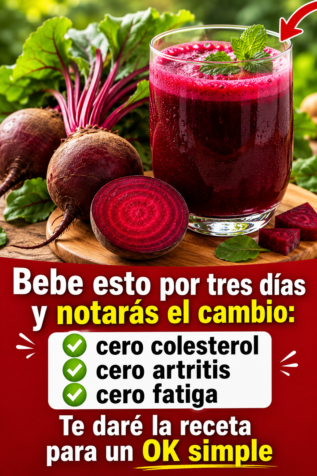 Jugo de Betabel
