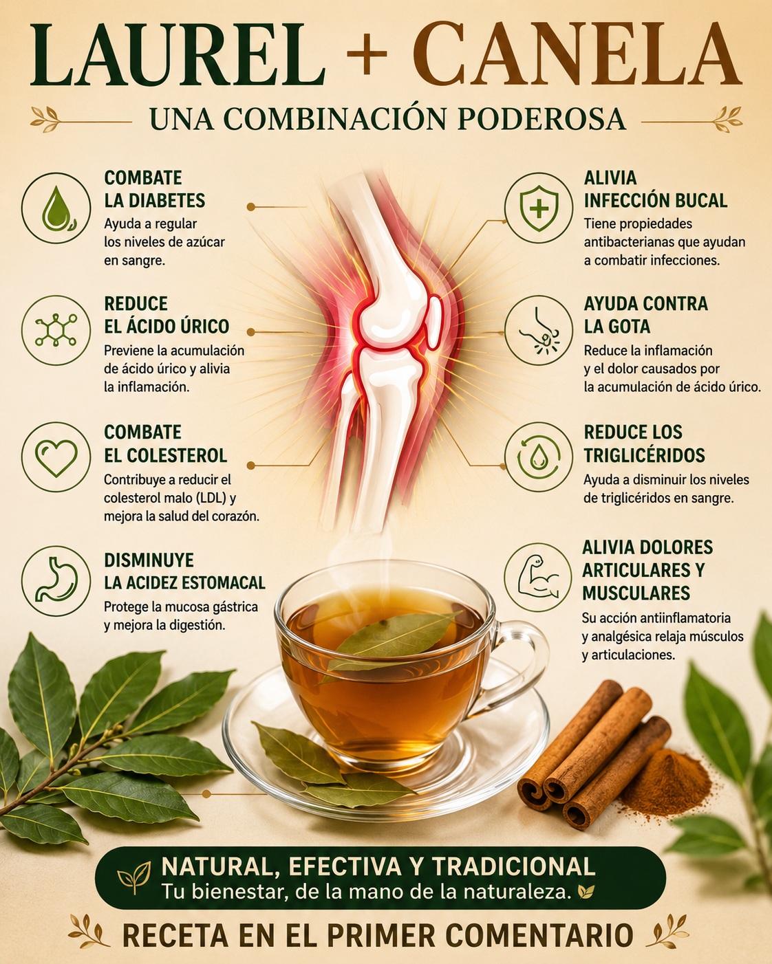 Té de Laurel y Canela
