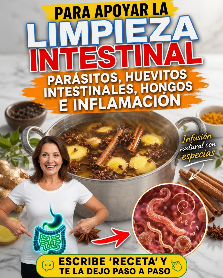 Infusión para limpiar el intestino