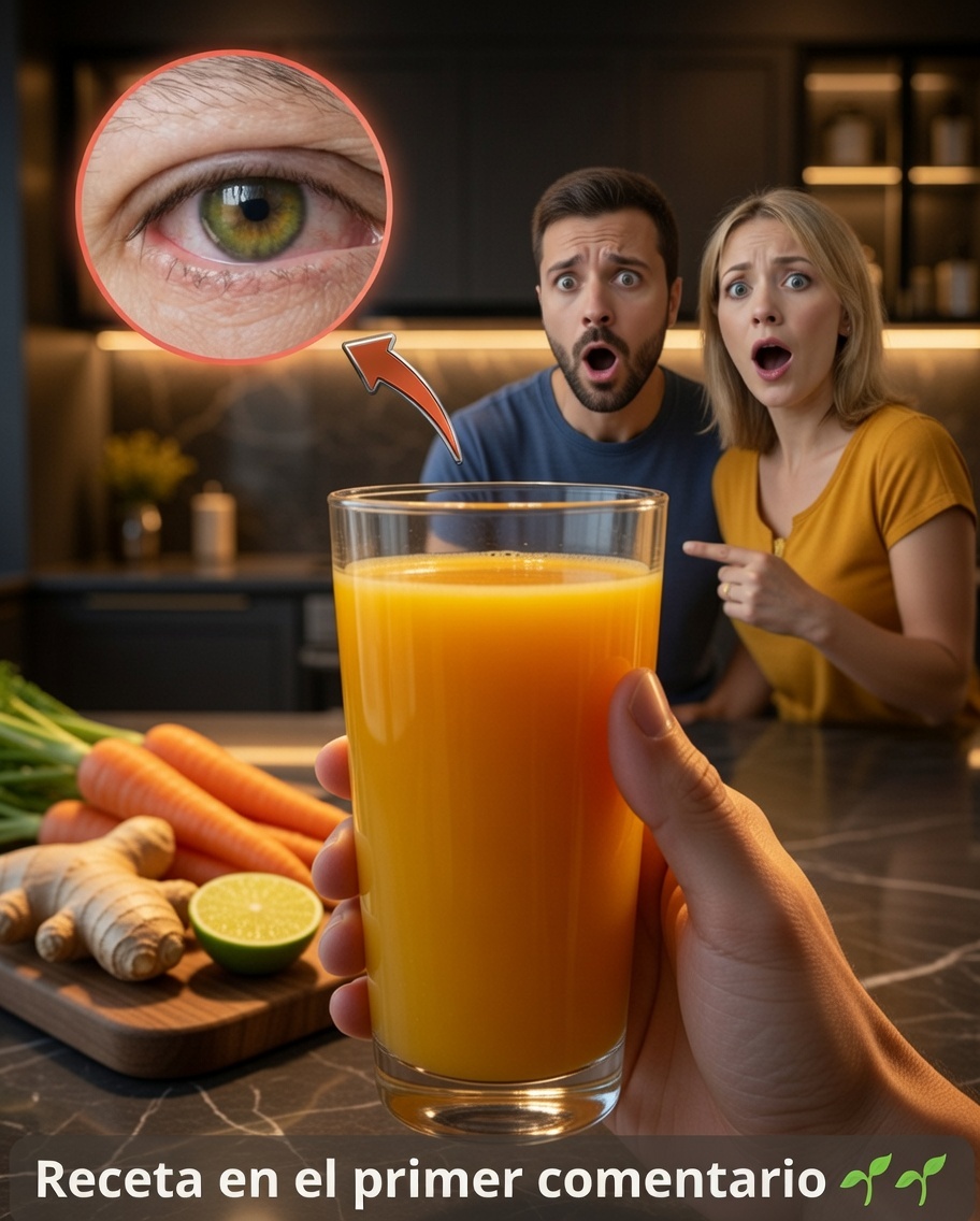 Jugo natural de zanahoria