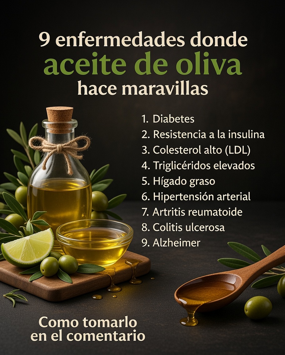 Aceite de oliva y limón