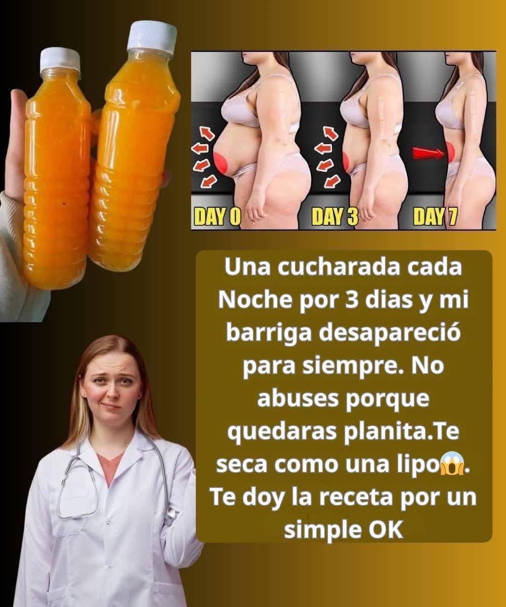 Bebida Natural para Reducir la Grasa Abdominal