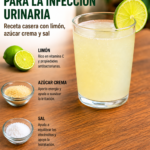 Bebida de limón con azúcar y sal: una opción para favorecer la hidratación durante el bienestar urinario
