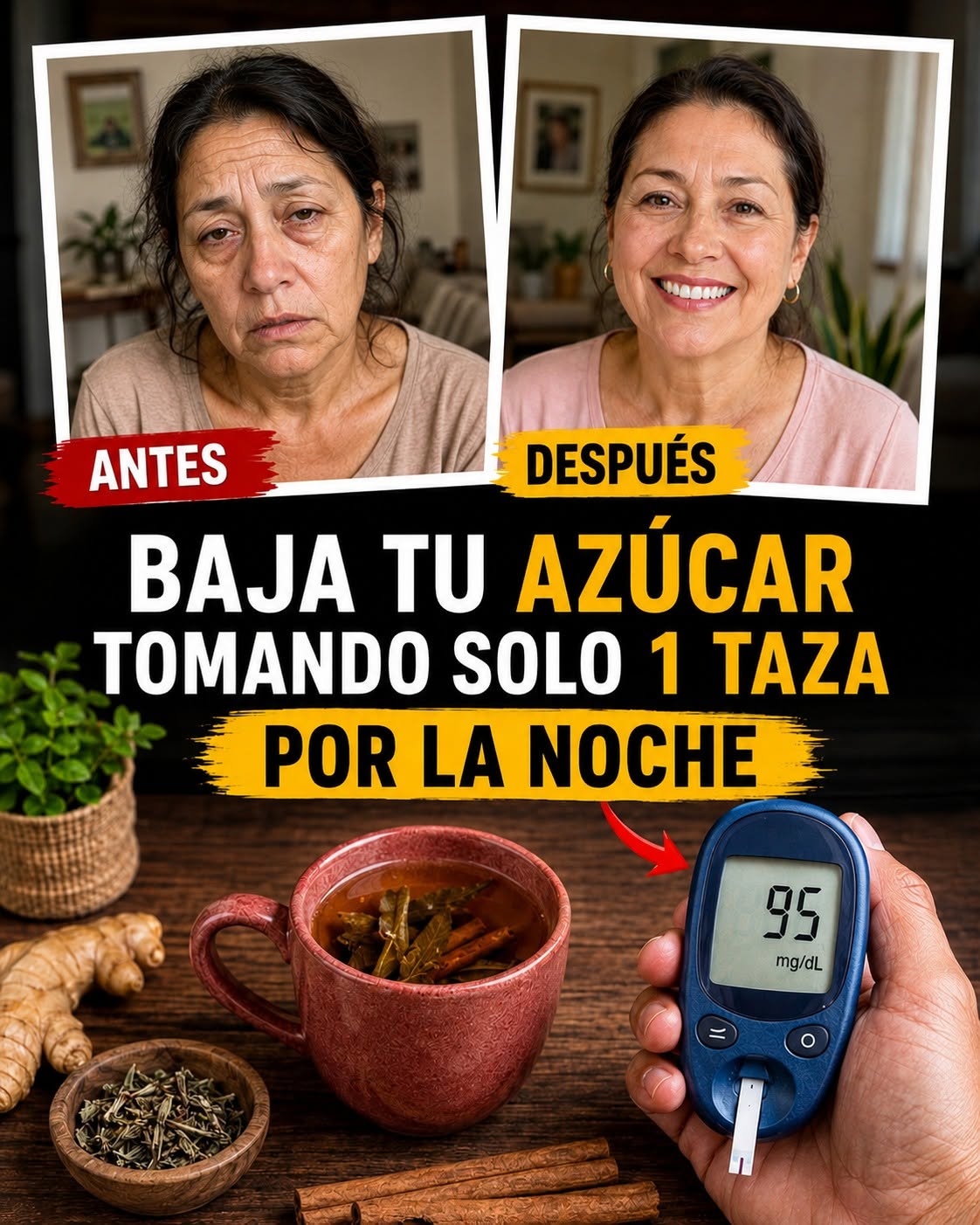 Bebida Verde para Regular los Niveles de Azúcar