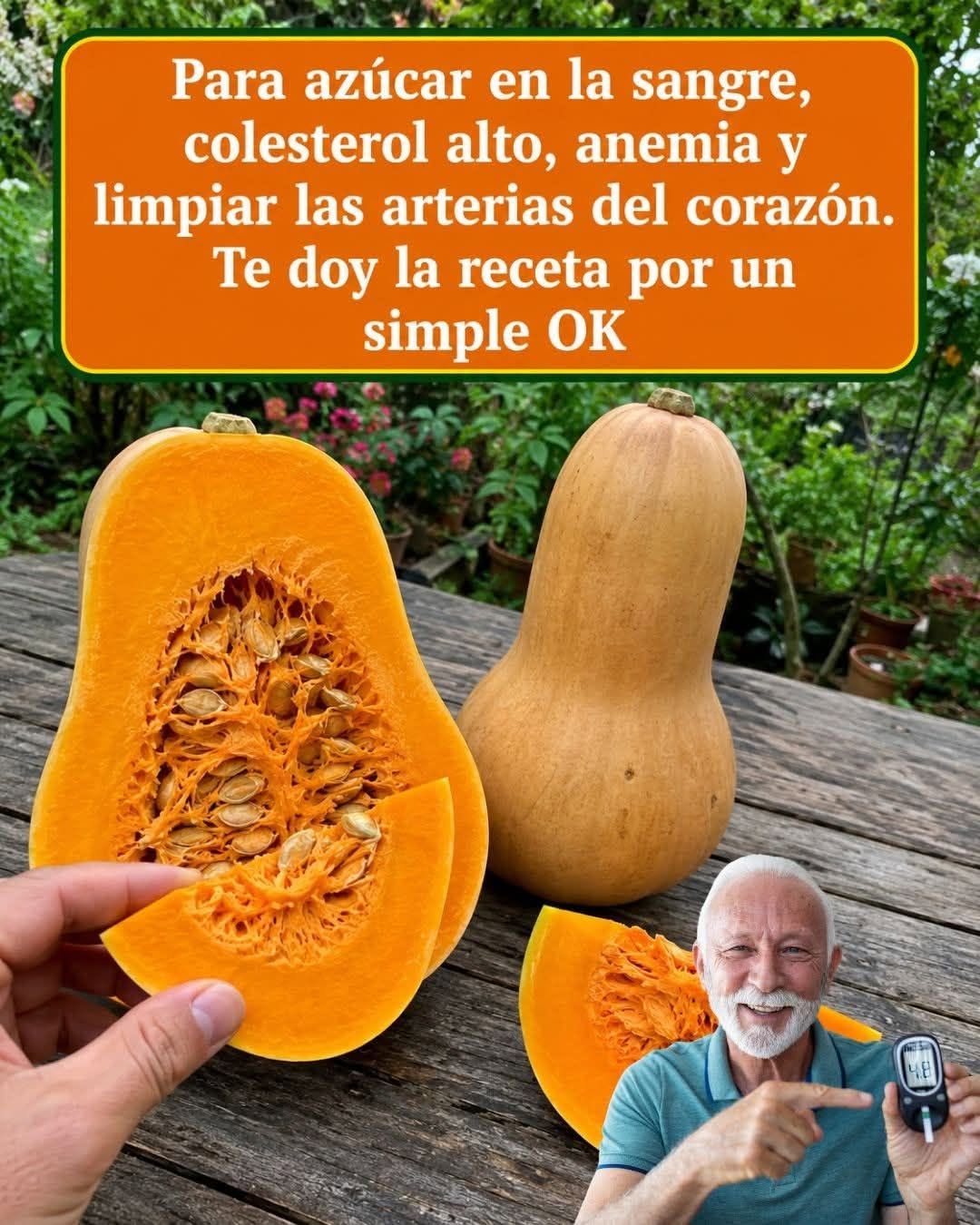 Calabaza y remedio natural para la salud