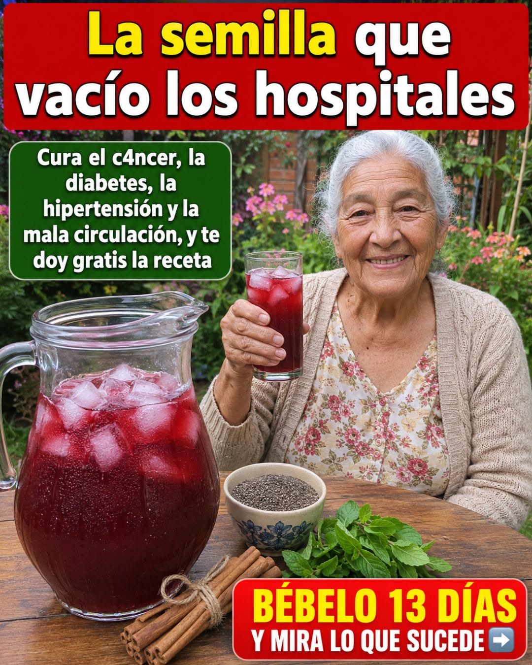 Bebida natural para la salud