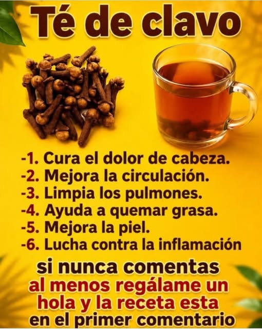 Té de Clavo de Olor