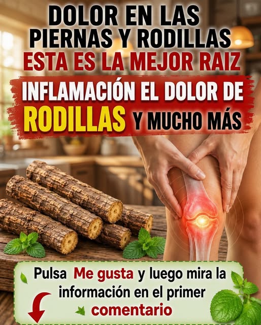 Raíces Naturales para el Cuidado de las Rodillas
