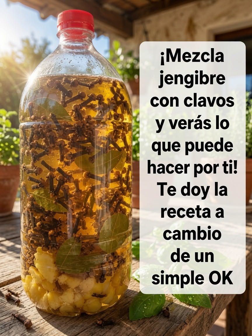 Té de jengibre con clavos