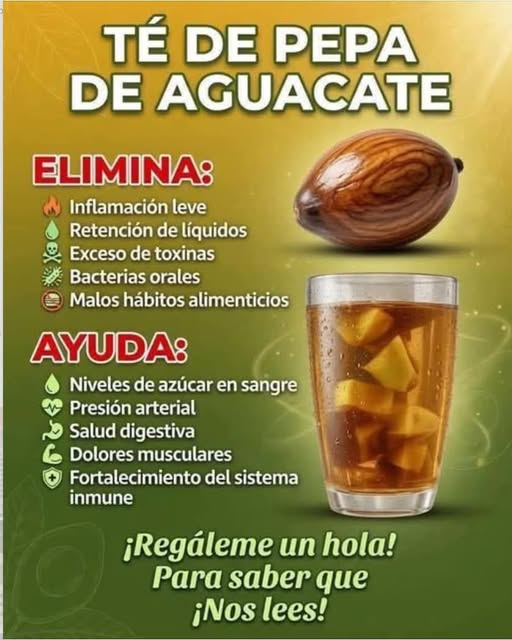 Té de Semilla de Aguacate