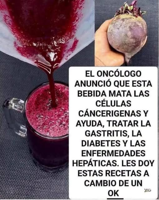 Jugo de remolacha