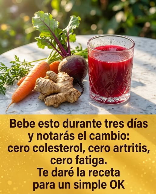 Jugo de remolacha y zanahoria