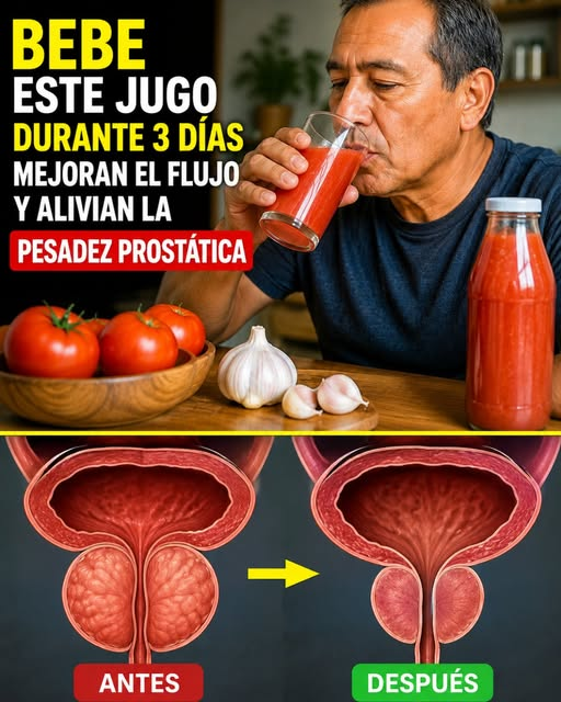 Jugo de Tomate y Ajo