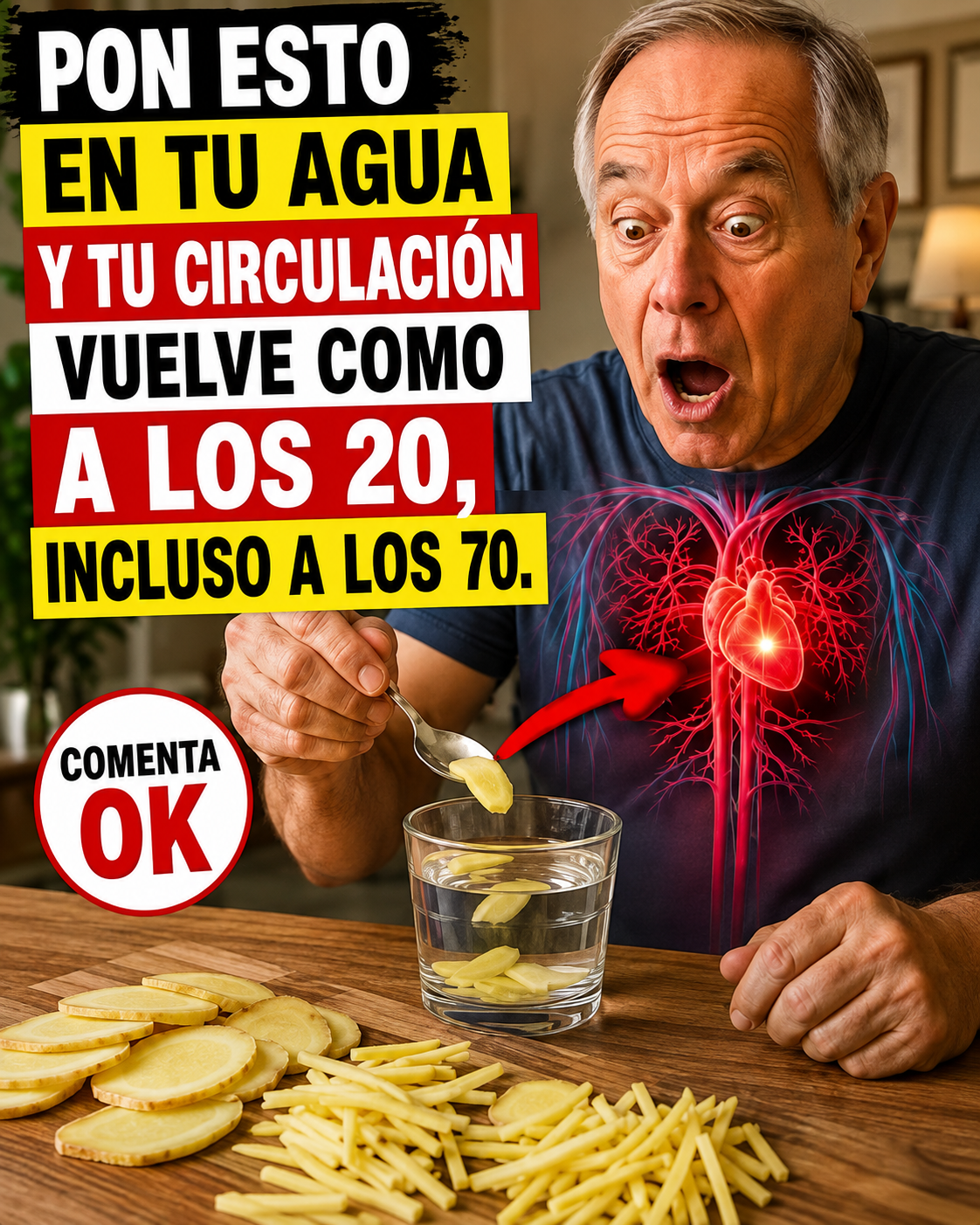 Circulación sanguínea saludable