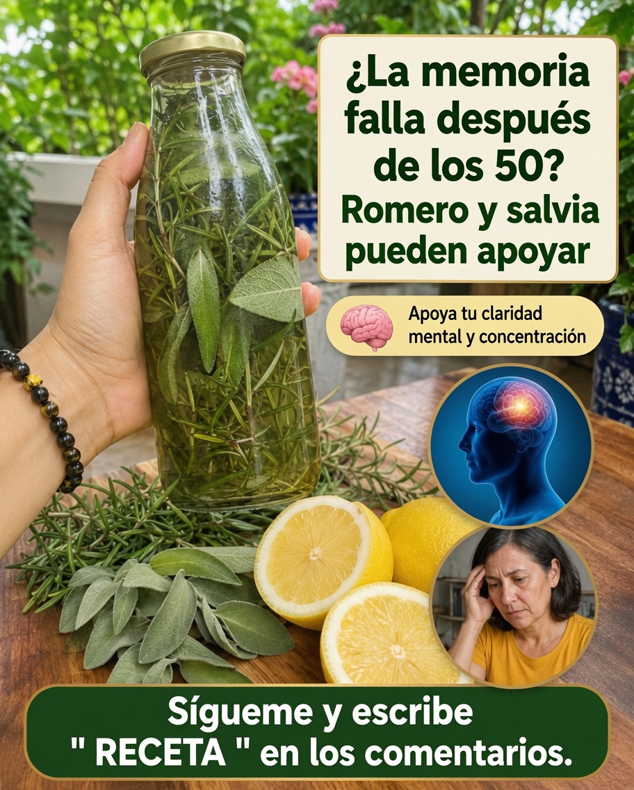 Infusión de romero y salvia